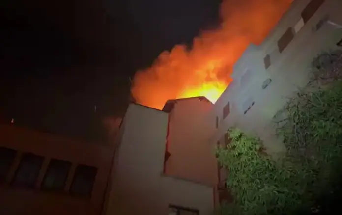 Incendio Chamberí