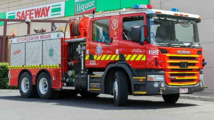 incendio camión A-1